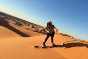 Sandboarding activity