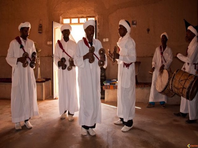 Gnawa musique in Merzouga