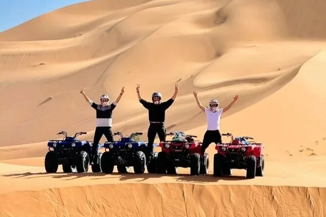 Quad biking in Merzouga